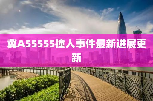 冀A55555撞人事件最新進展更新
