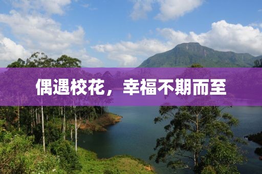 偶遇?；?，幸福不期而至