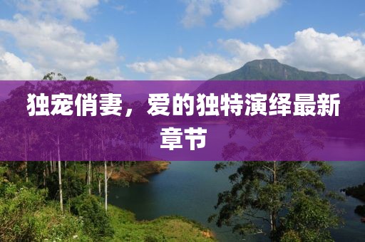 獨(dú)寵俏妻，愛(ài)的獨(dú)特演繹最新章節(jié)