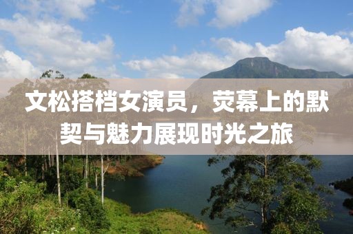 文松搭檔女演員，熒幕上的默契與魅力展現(xiàn)時光之旅
