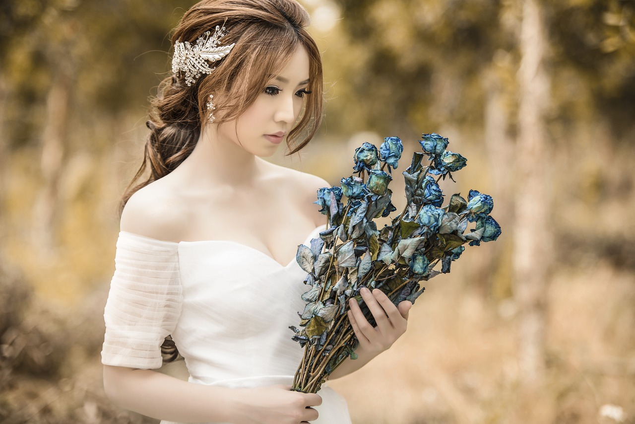 動漫世界中的可愛女生角色，陶醉的魅力展現
